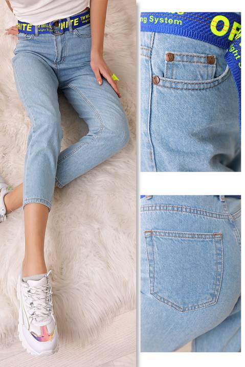 light blue colour jeans