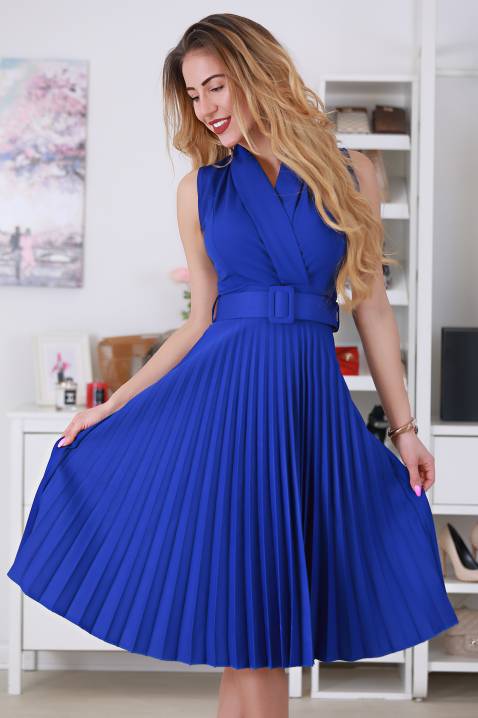 cocktail dress color blue