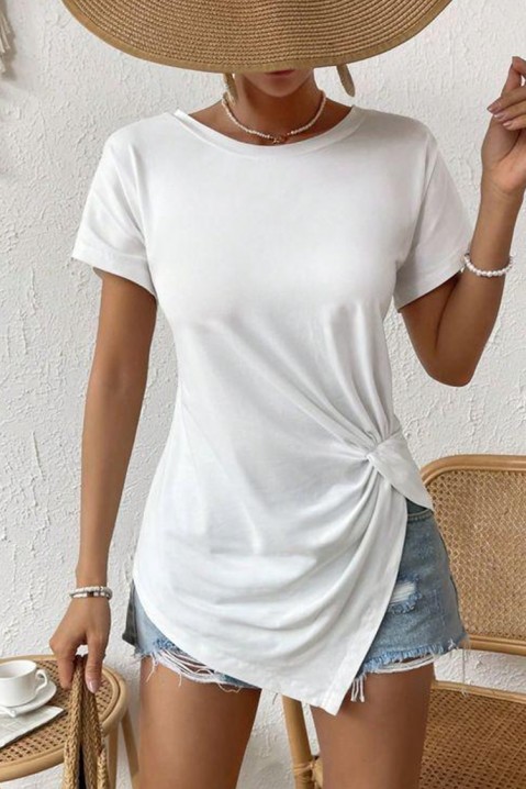 Κοντομάνικο μπλουζάκι GRENODA, Χρώμα: άσπρο, IVET.EU - Εκπτώσεις έως -80%