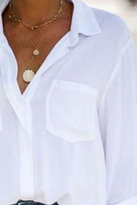 Γυναικείο πουκάμισο VONTERA, Χρώμα: άσπρο, IVET.EU - Εκπτώσεις έως -80%