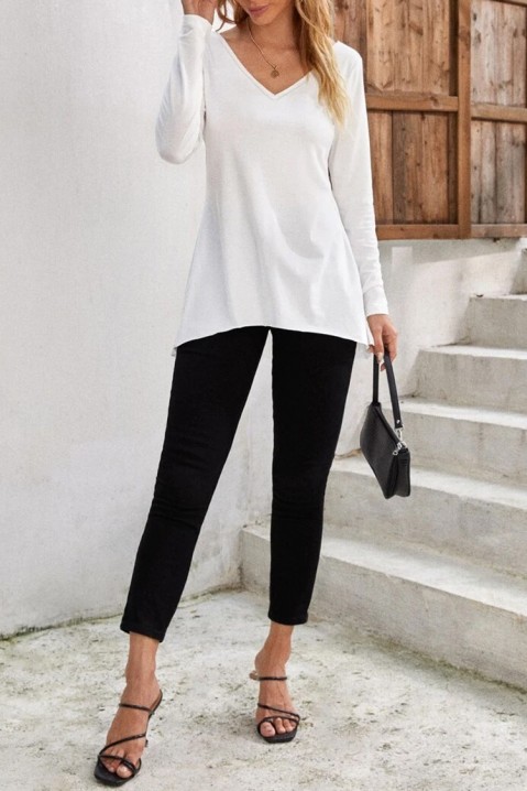 Γυναικεία μπλούζα MOLINSA WHITE, Χρώμα: άσπρο, IVET.EU - Εκπτώσεις έως -80%