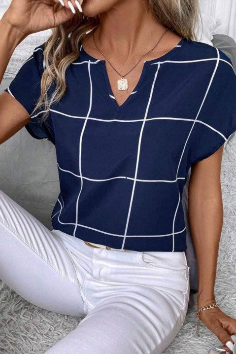 Γυναικεία μπλούζα MOLDERPA NAVY, Χρώμα: σκούρο μπλε, IVET.EU - Εκπτώσεις έως -80%