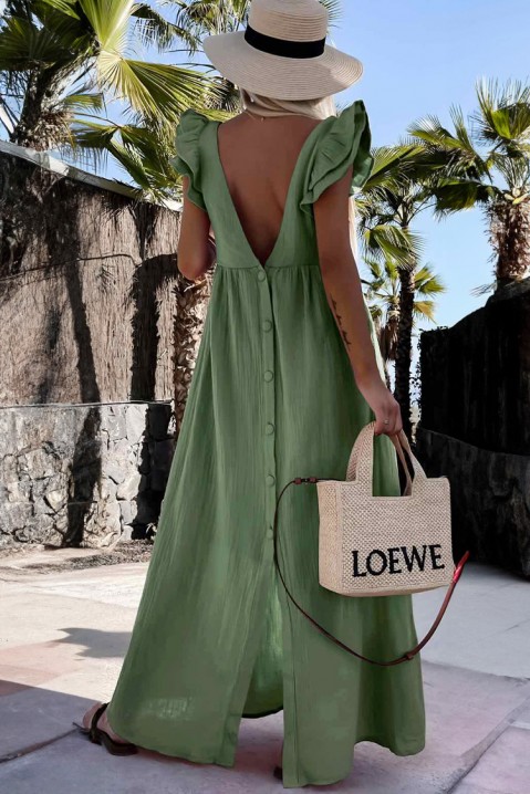 Φόρεμα TIMORZA GREEN, Χρώμα: πράσινο, IVET.EU - Εκπτώσεις έως -80%