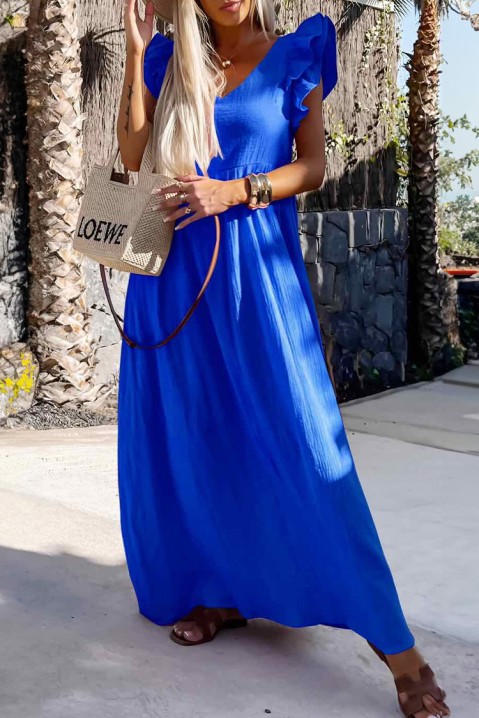 Φόρεμα TIMORZA BLUE, Χρώμα: μπλε, IVET.EU - Εκπτώσεις έως -80%