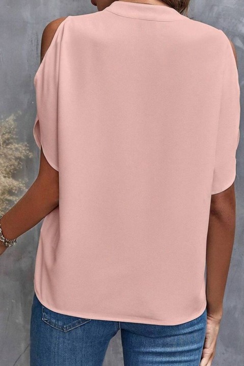 Γυναικείο μπλουζάκι VENERVA PUDRA, Χρώμα: πούδρα, IVET.EU - Εκπτώσεις έως -80%