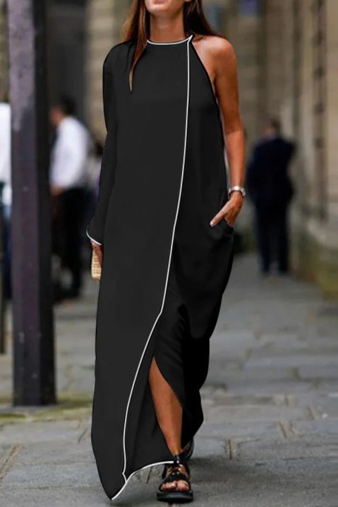 Φόρεμα FOGREDA BLACK, Χρώμα: μαύρο, IVET.EU - Εκπτώσεις έως -80%