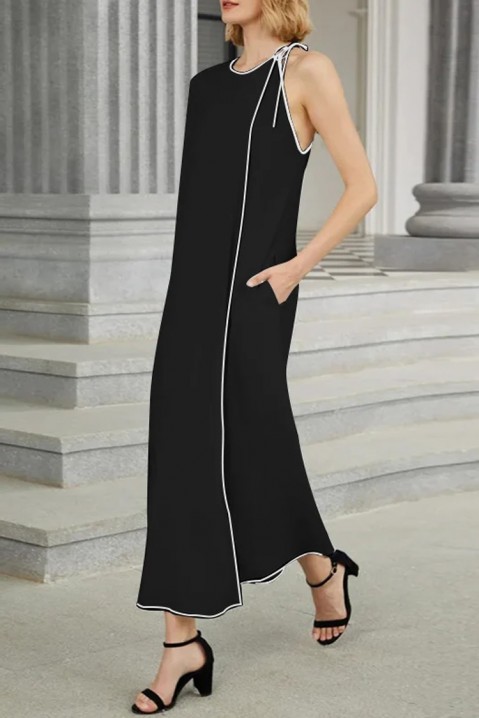 Φόρεμα FOGREDA BLACK, Χρώμα: μαύρο, IVET.EU - Εκπτώσεις έως -80%