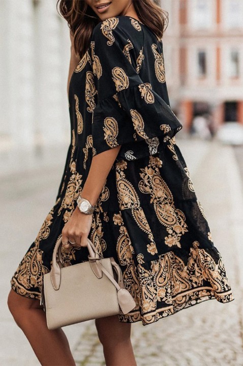 Šaty DROMEILA BLACK, Barva: černá, IVET.EU - Stylové oblečení