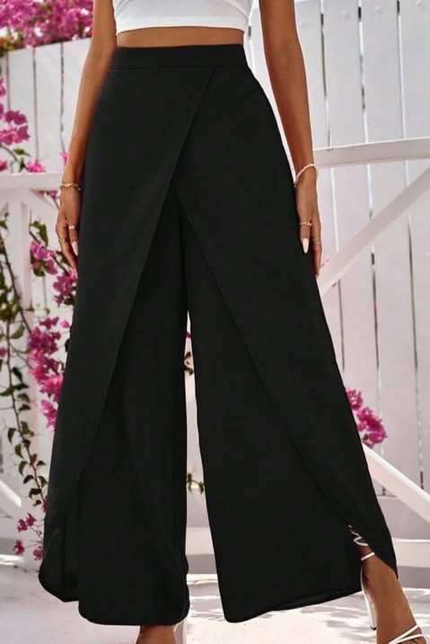 Kalhoty LIPDELFA BLACK, Barva: černá, IVET.EU - Stylové oblečení