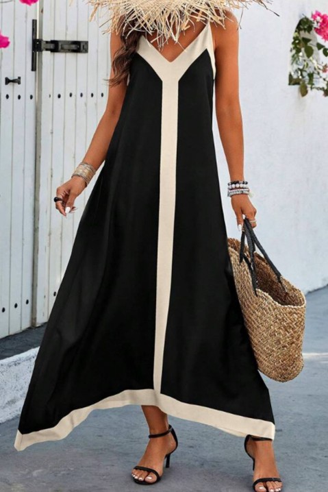 Φόρεμα GORDESA BLACK, Χρώμα: μαύρο, IVET.EU - Εκπτώσεις έως -80%