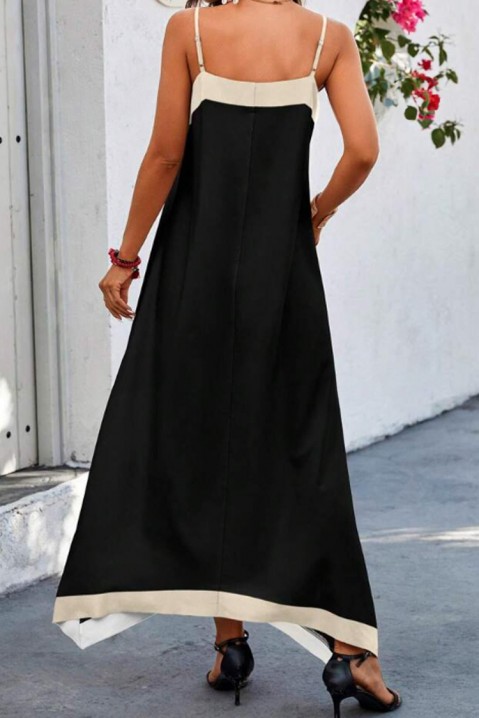 Φόρεμα GORDESA BLACK, Χρώμα: μαύρο, IVET.EU - Εκπτώσεις έως -80%