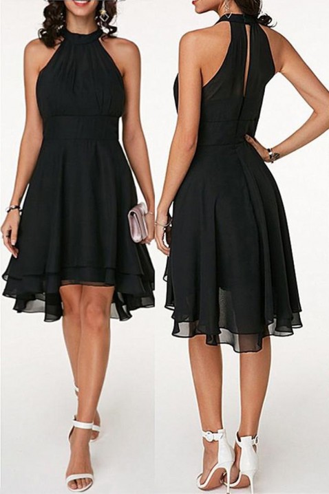 Φόρεμα KASANTA BLACK, Χρώμα: μαύρο, IVET.EU - Εκπτώσεις έως -80%