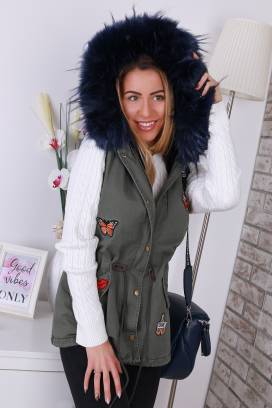 vest PELINA WHITE