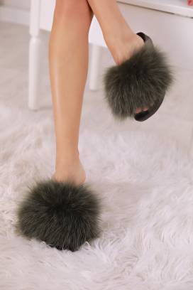 slippers GALLA OLIVE