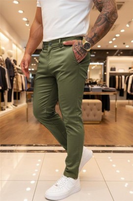 ανδρικό παντελόνι MALROVO KHAKI