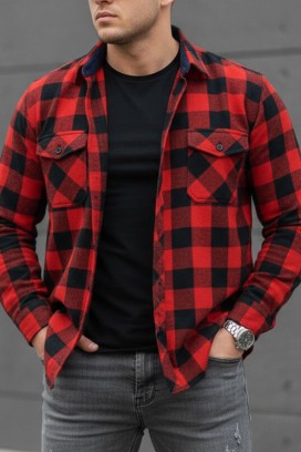 ανδρικό πουκάμισο TORELSO RED