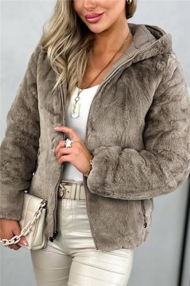 μπουφάν VULDENZA BROWN