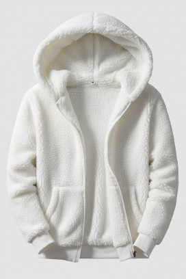 ανδρικό φούτερ MIGELO WHITE