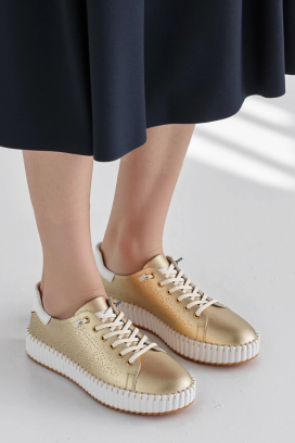 дамски кецове BLONENDA SILVER