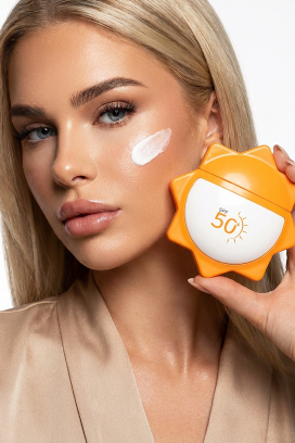 слънцезащитен крем GEGEMOON Face Sunscreen SPF 50