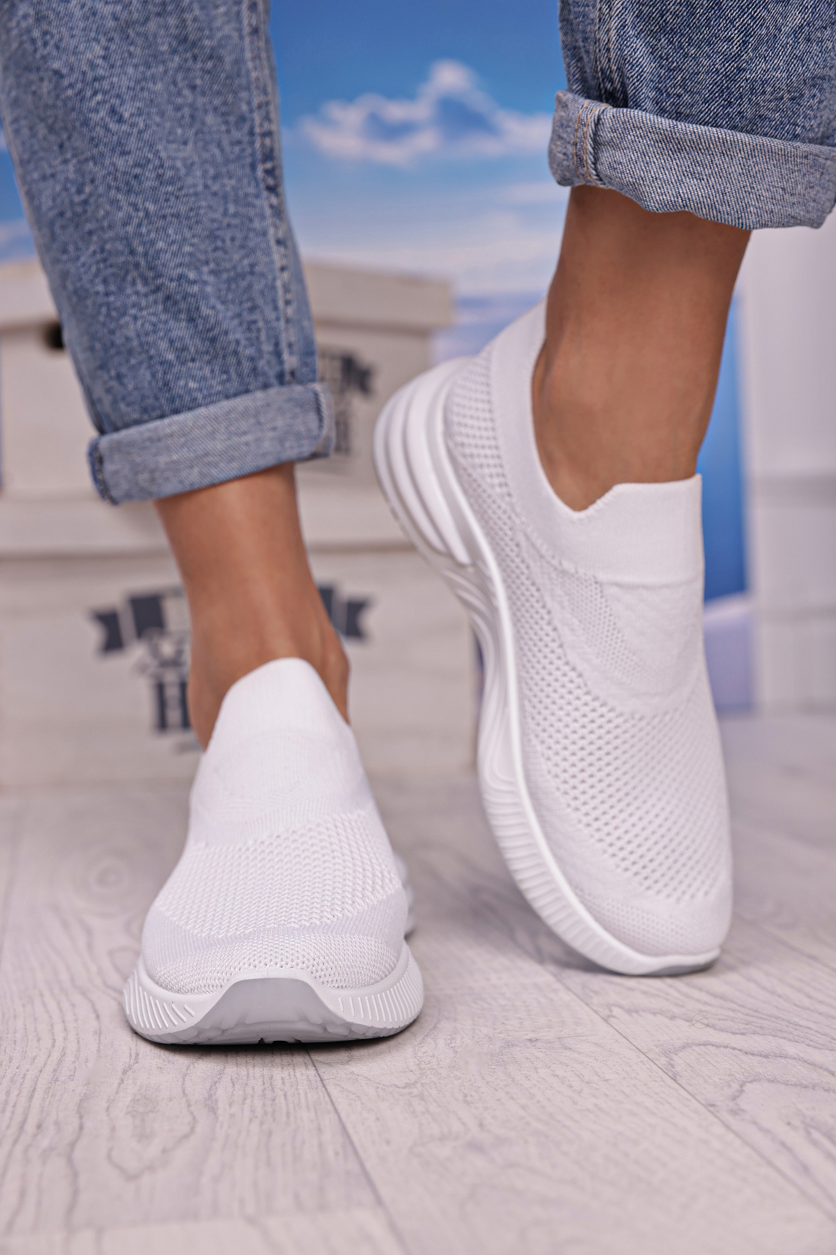 αθλητικά παπούτσια TERUMA WHITE – 1