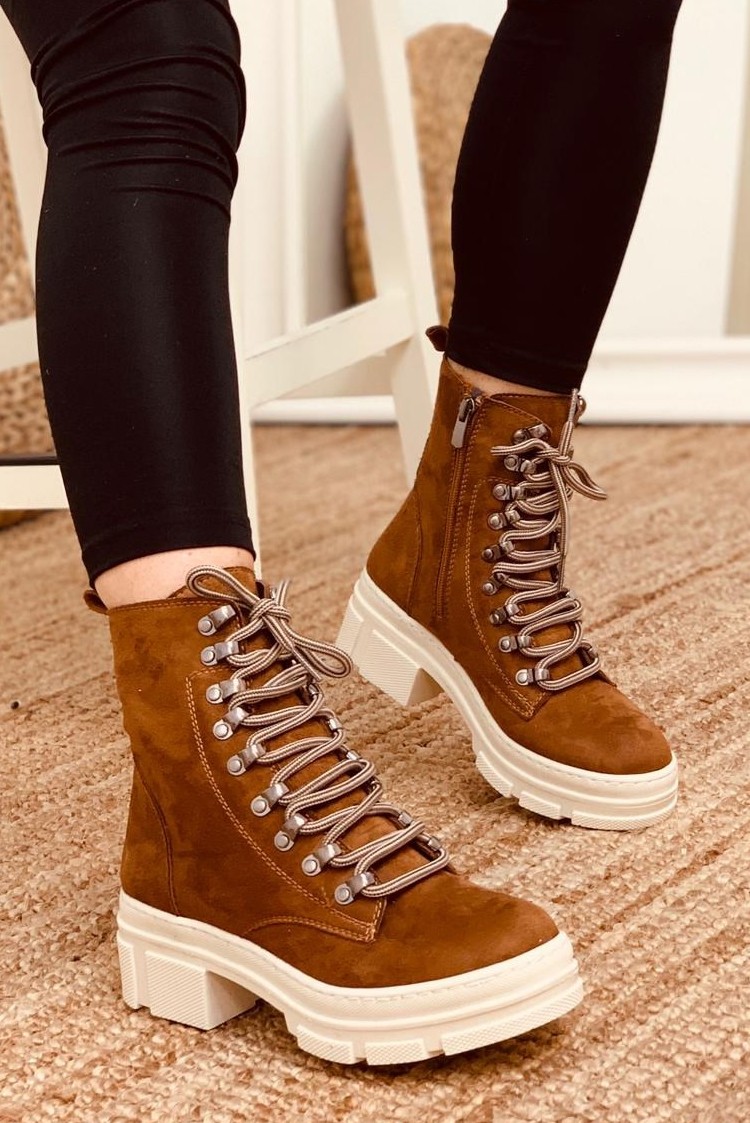 γυναικείες μπότες BELMESA BROWN – 1