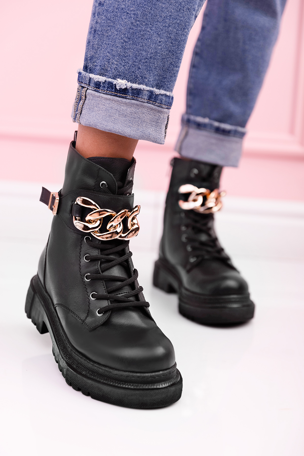 γυναικείες μπότες BETIRA BLACK – 1
