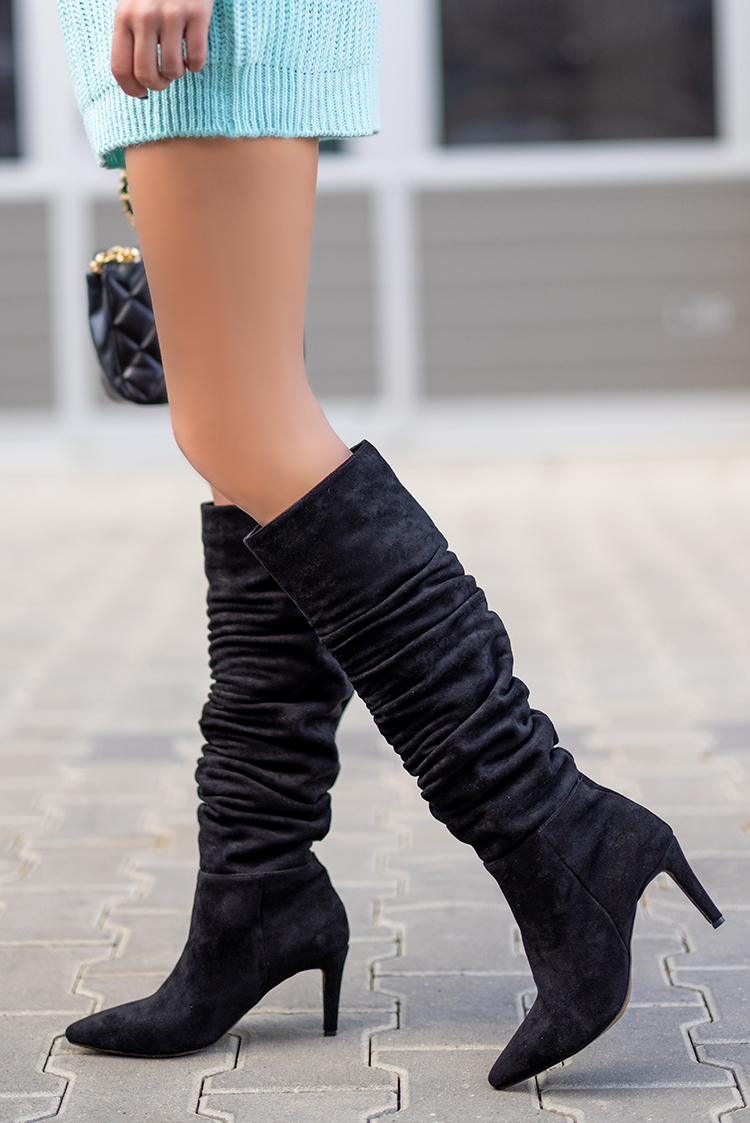 γυναικείες μπότες NIKELTA BLACK – 1