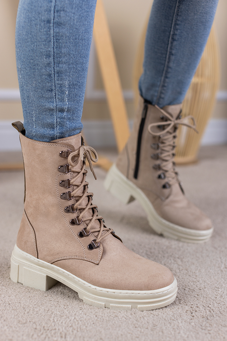 γυναικείες μπότες BELMESA BEIGE – 1