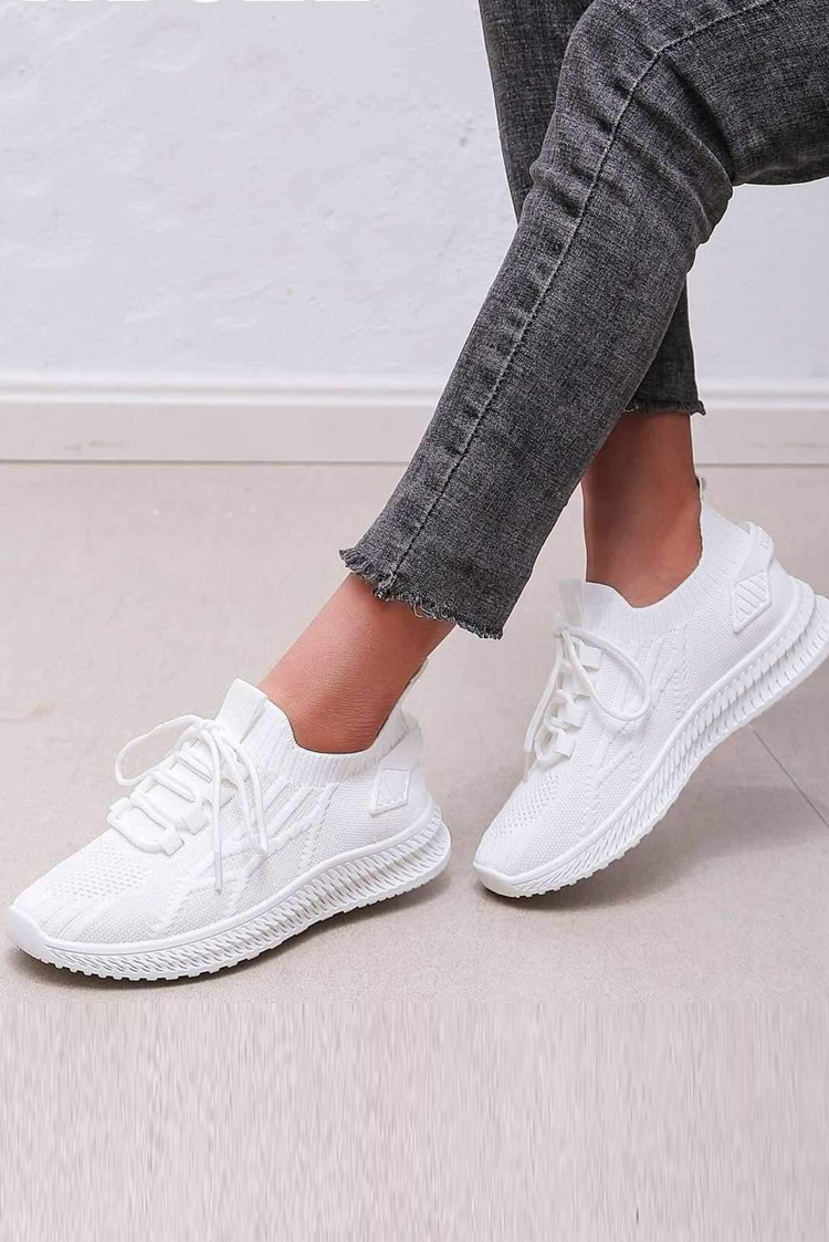 γυναικεία παπούτσια DILBERTA WHITE – 1