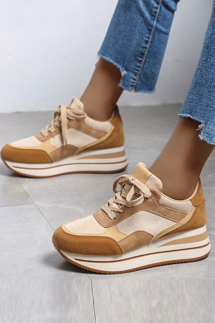 γυναικεία παπούτσια DERZELA CAMEL – 1