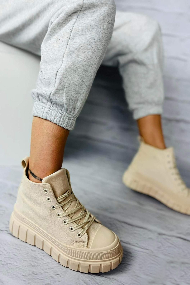 sneakers VELIDA ECRU – 1