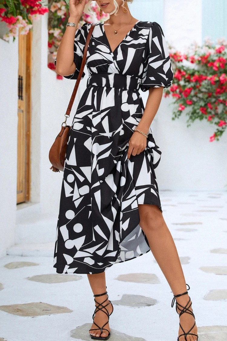 φόρεμα NARFIA BLACK - 1