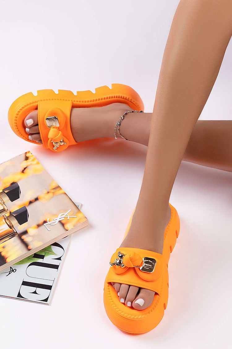 παντόφλες FANADA ORANGE – 1