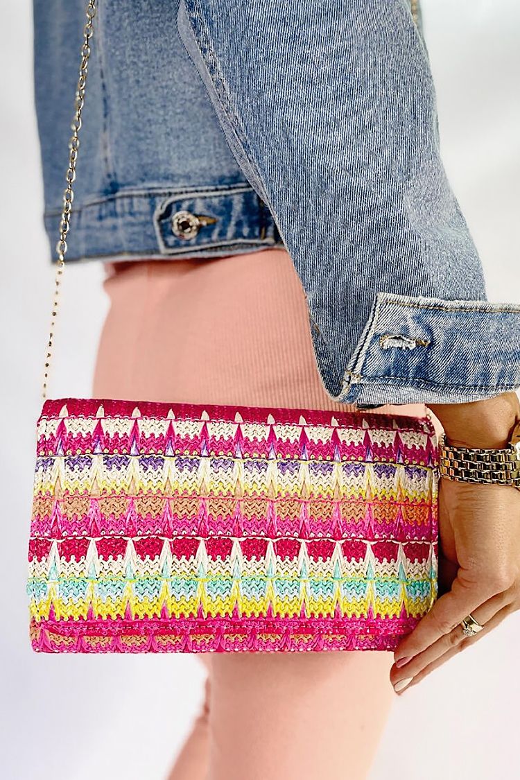 γυναικεία τσάντα VAROFA FUCHSIA - 1