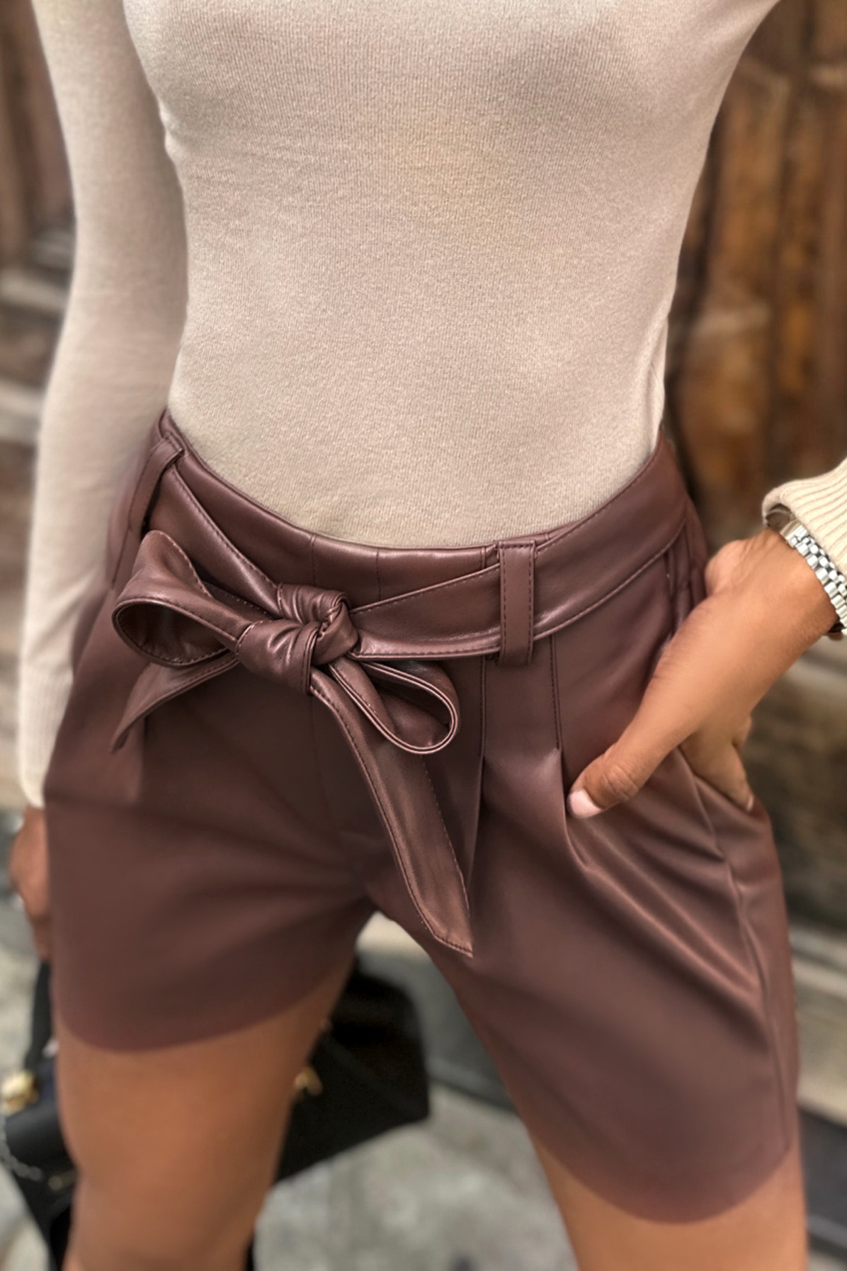 IVET σορτσάκι MOROLZA BROWN - 1 2025