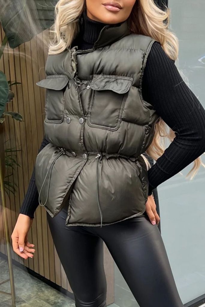γιλέκο BEGDONA KHAKI - 1