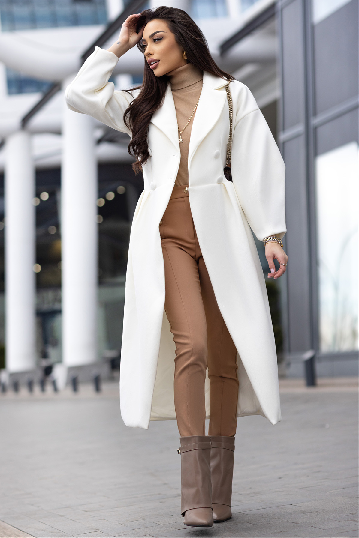παλτό VREMOVA WHITE - 1