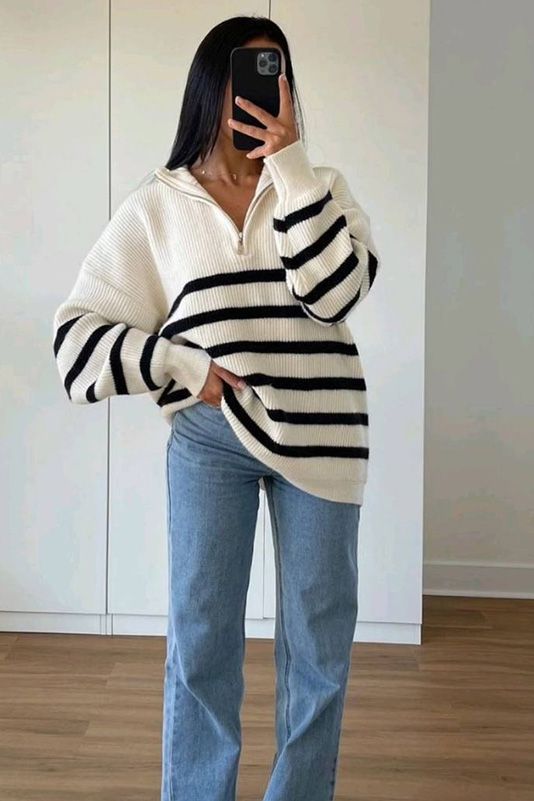 IVET πουλόβερ SIGNELDA WHITE - 1 2025
