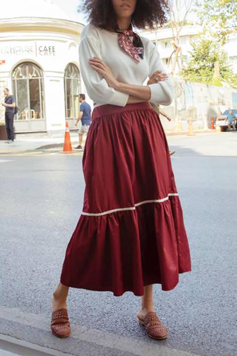 Skirt NAWRA BORDOIVET.BG - Твоят онлайн бутик.