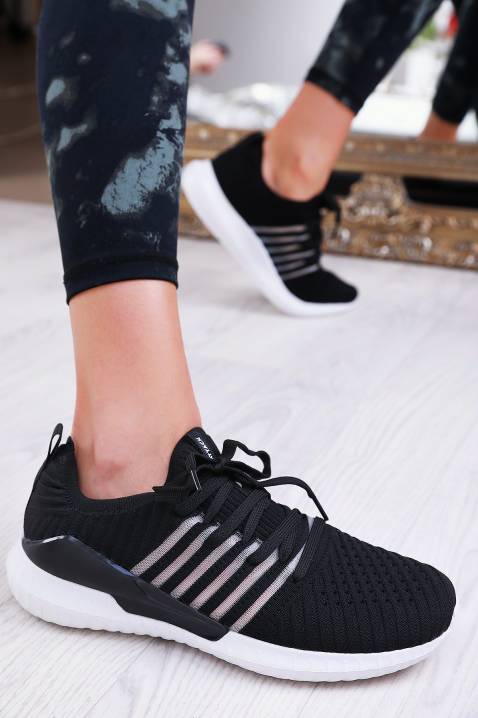 Športové topánky MERONA BLACK, Farba: čierna, IVET.EU - Štýlové oblečenie
