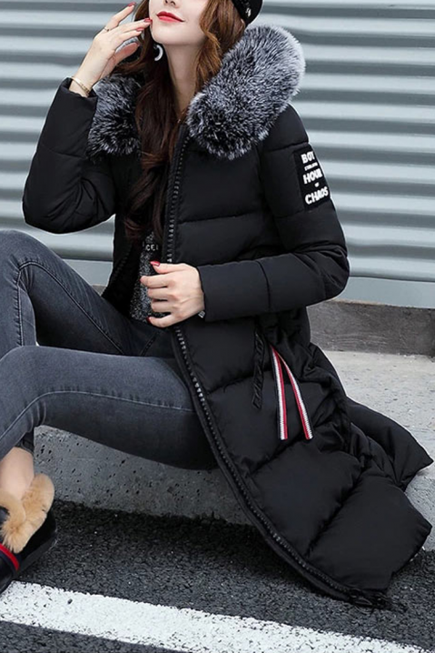 Dámská bunda KELSA BLACK, Barva: černá, IVET.EU - Stylové oblečení