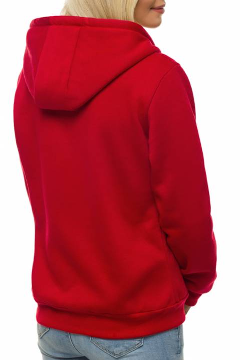 Dámska mikina PELOTA RED, Farba: červená, IVET.EU - Štýlové oblečenie