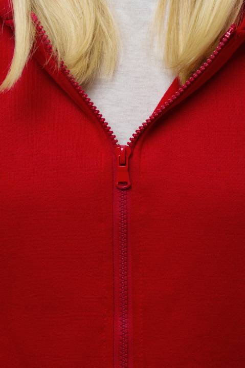 Dámska mikina PELOTA RED, Farba: červená, IVET.EU - Štýlové oblečenie