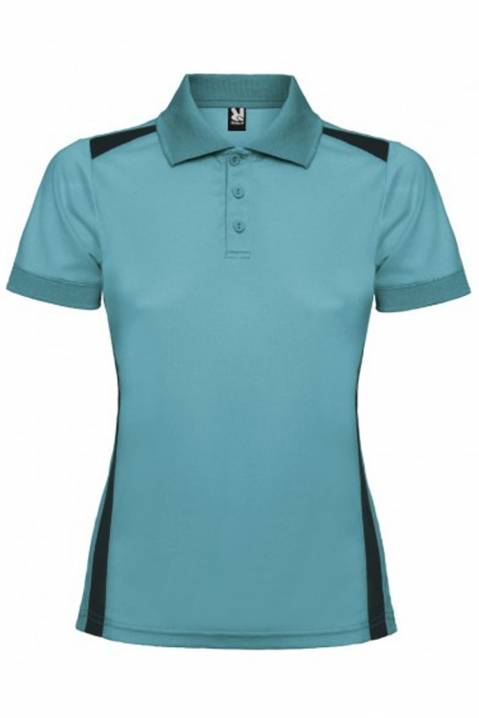 Κοντομάνικο μπλουζάκι KOURNI TURQUA, Χρώμα: τυρκουάζ, IVET.EU - Εκπτώσεις έως -80%