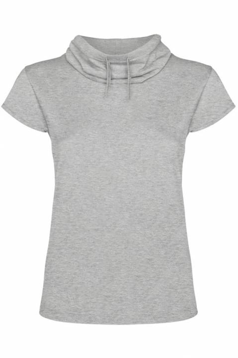 Κοντομάνικο μπλουζάκι LAURISA GREY, Χρώμα: γκρι, IVET.EU - Εκπτώσεις έως -80%