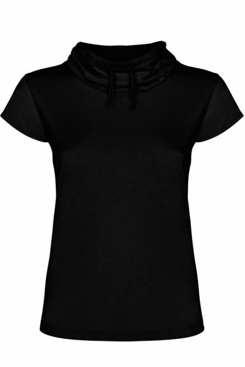 Κοντομάνικο μπλουζάκι LAURISA BLACK, Χρώμα: μαύρο, IVET.EU - Εκπτώσεις έως -80%