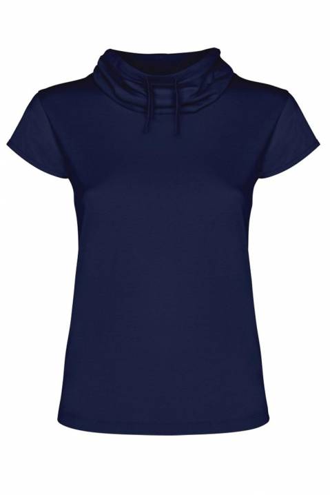 Κοντομάνικο μπλουζάκι LAURISA NAVY, Χρώμα: σκούρο μπλε, IVET.EU - Εκπτώσεις έως -80%