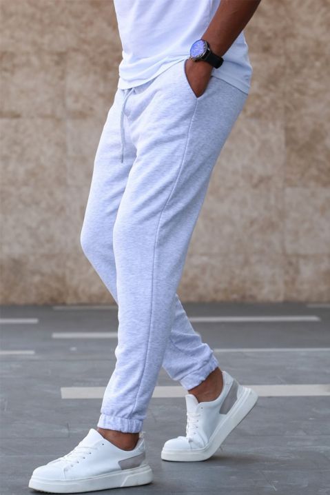 Pánské kalhoty TIMBER WHITE, Barva: bílá, IVET.EU - Stylové oblečení