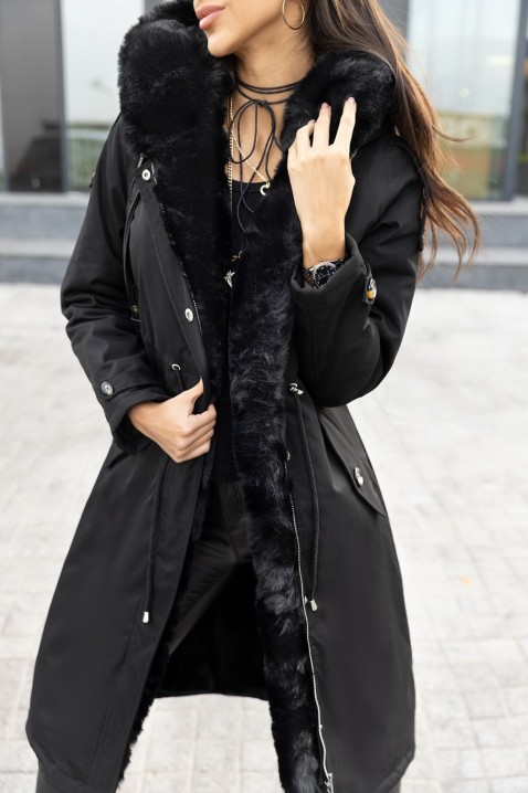 Dámská bunda PATRISIA BLACK, Barva: černá, IVET.EU - Stylové oblečení